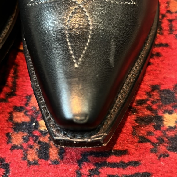 Ranch Road Sagebrush Black Boots - 6.5 - Picture 15 of 16